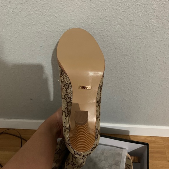 Designer thigh high boots - Picture 2 of 4